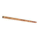 Scabos Travertine Pencil Liner – Tumbled finish, bold gold, red, and brown tones, ideal for tile borders, edge finishing, and decorative trims.