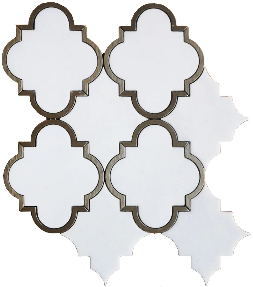 Sculptured Precision Mosaic Tiles - Water Jet - Elegant Ravenna - Water Jet  