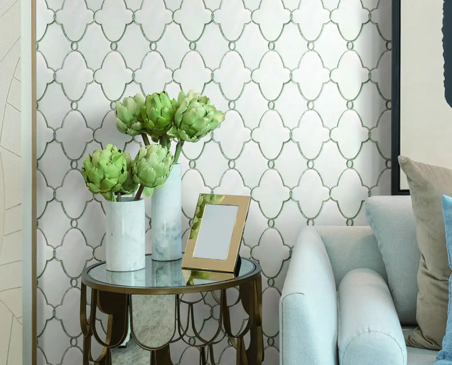 Regal Monaco Mosaic Tile – Luxurious Water-Jet Marble Pattern for Sophisticated Spaces.