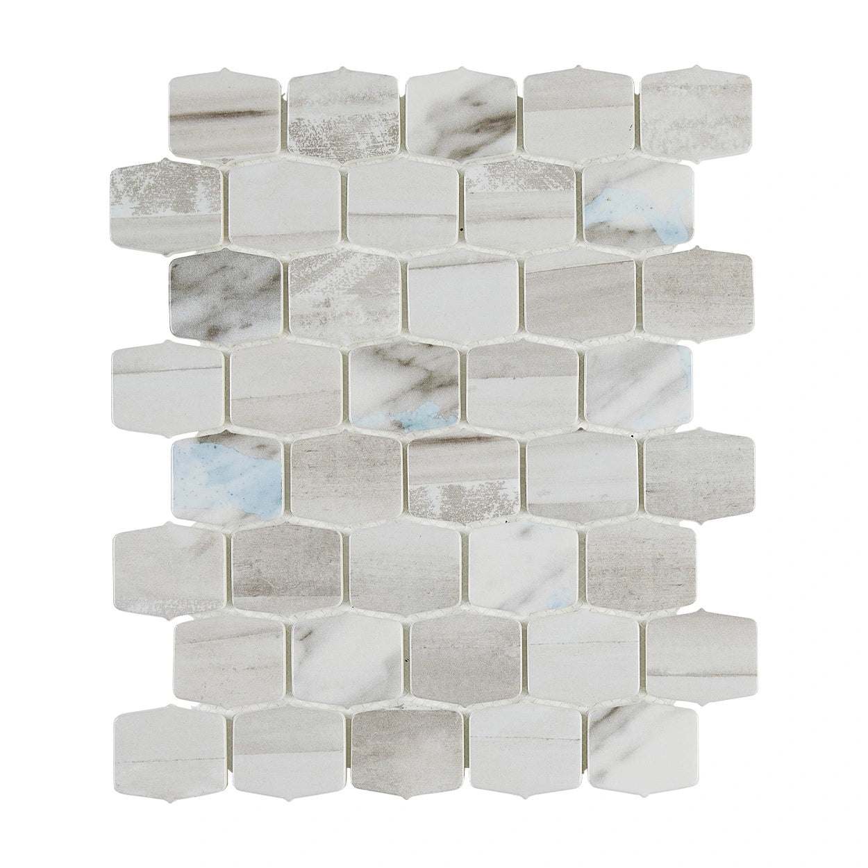 Pacific Horizon lantern glass mosaic tile from the Seascape Collection.