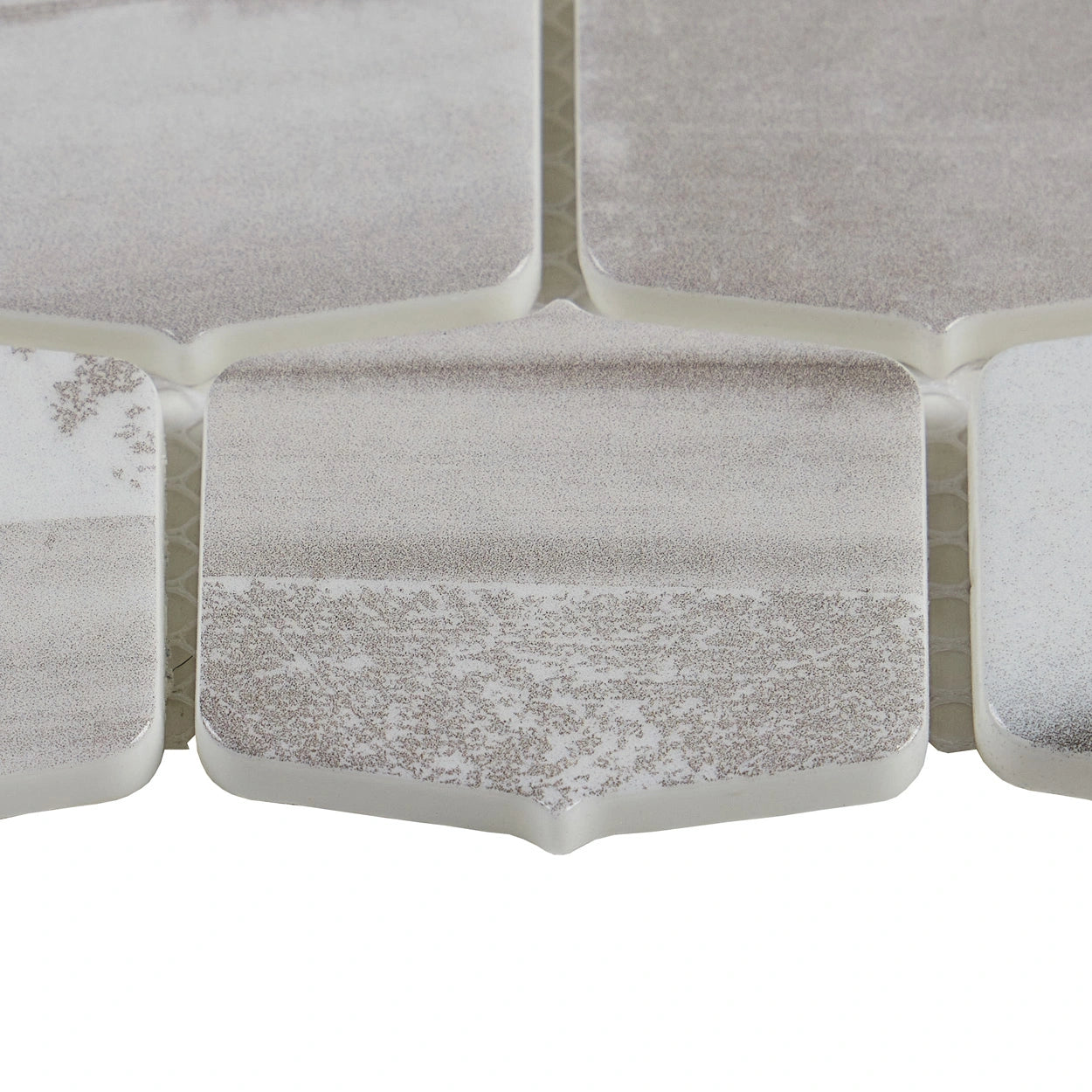 Pacific Horizon lantern glass mosaic tile from the Seascape Collection_ edge detail