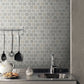 Ash Gray 2-inch lantern mosaic tile offering bold elegance for a stylish backsplash.