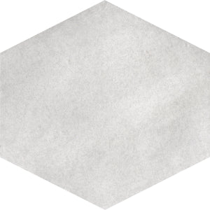 Fez Collection: Porcelain Hexagonal Floor Tiles - Mist