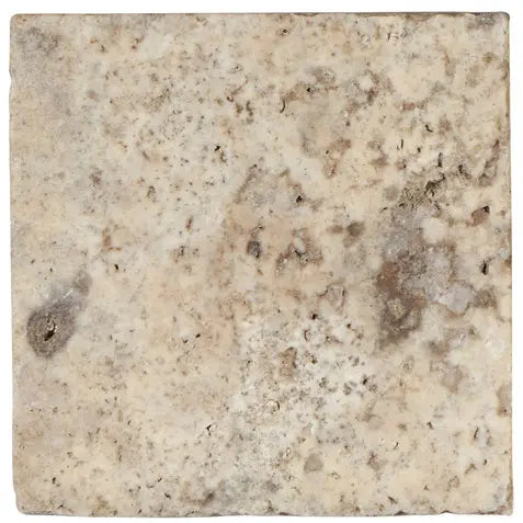 Silver Travertine 12x12 Tile – Honed/Filled & Tumbled