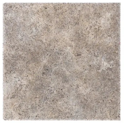 Silver Travertine 24x24 Tile – Honed/Filled & Tumbled - Tile  