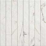 Lure Ceramic Tile in matte finish, 14x14, for subtle wall designs.