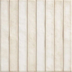 Pearl Ceramic Tile in matte finish, 14x14, for refined wall designs.