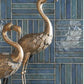 Spanish Brick Collection's Bold turquoise tones for a striking statement.