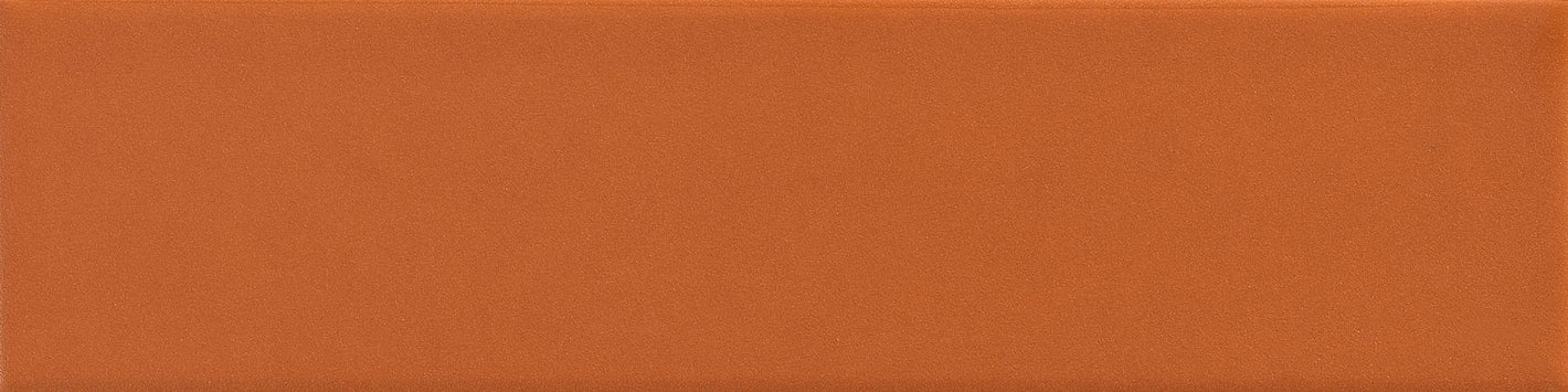 Terracotta Bliss Sleek ceramic wall tile from the Rhythm Collection.