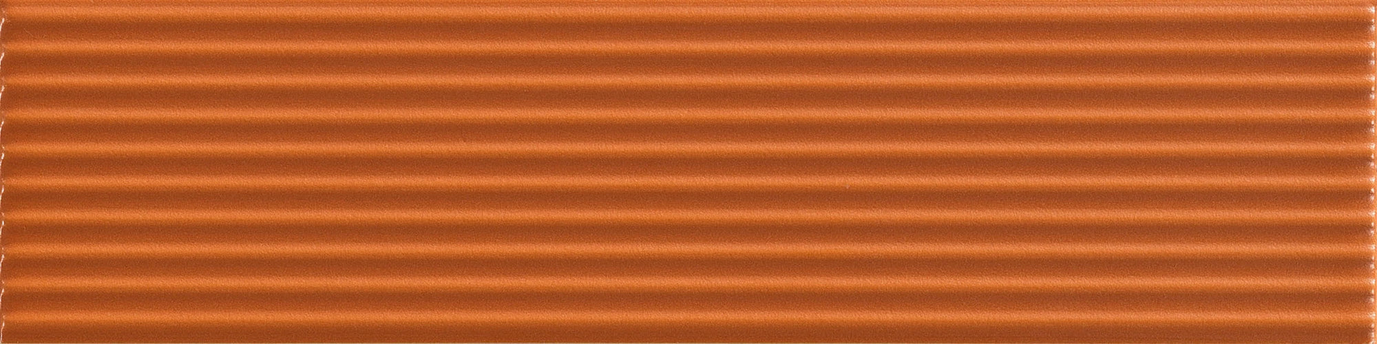 Terracotta Bliss Strata ceramic wall tile from the Rhythm Collection.
