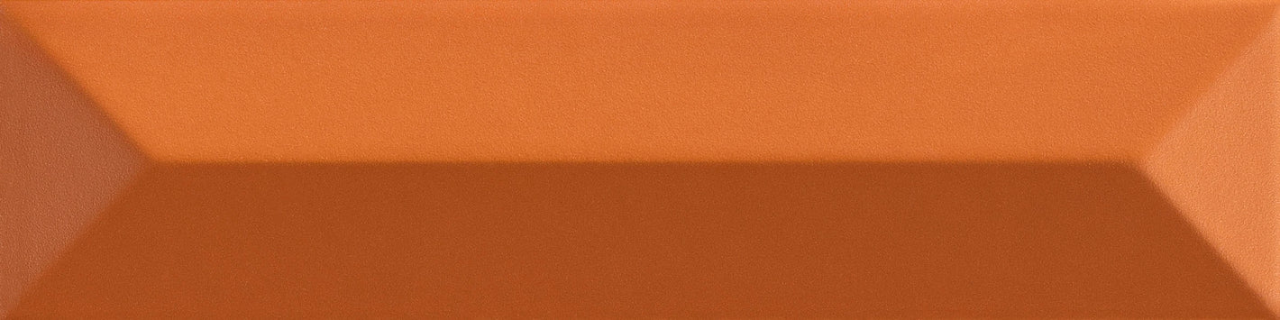 Terracotta Bliss Pulse ceramic wall tile from the Rhythm Collection.