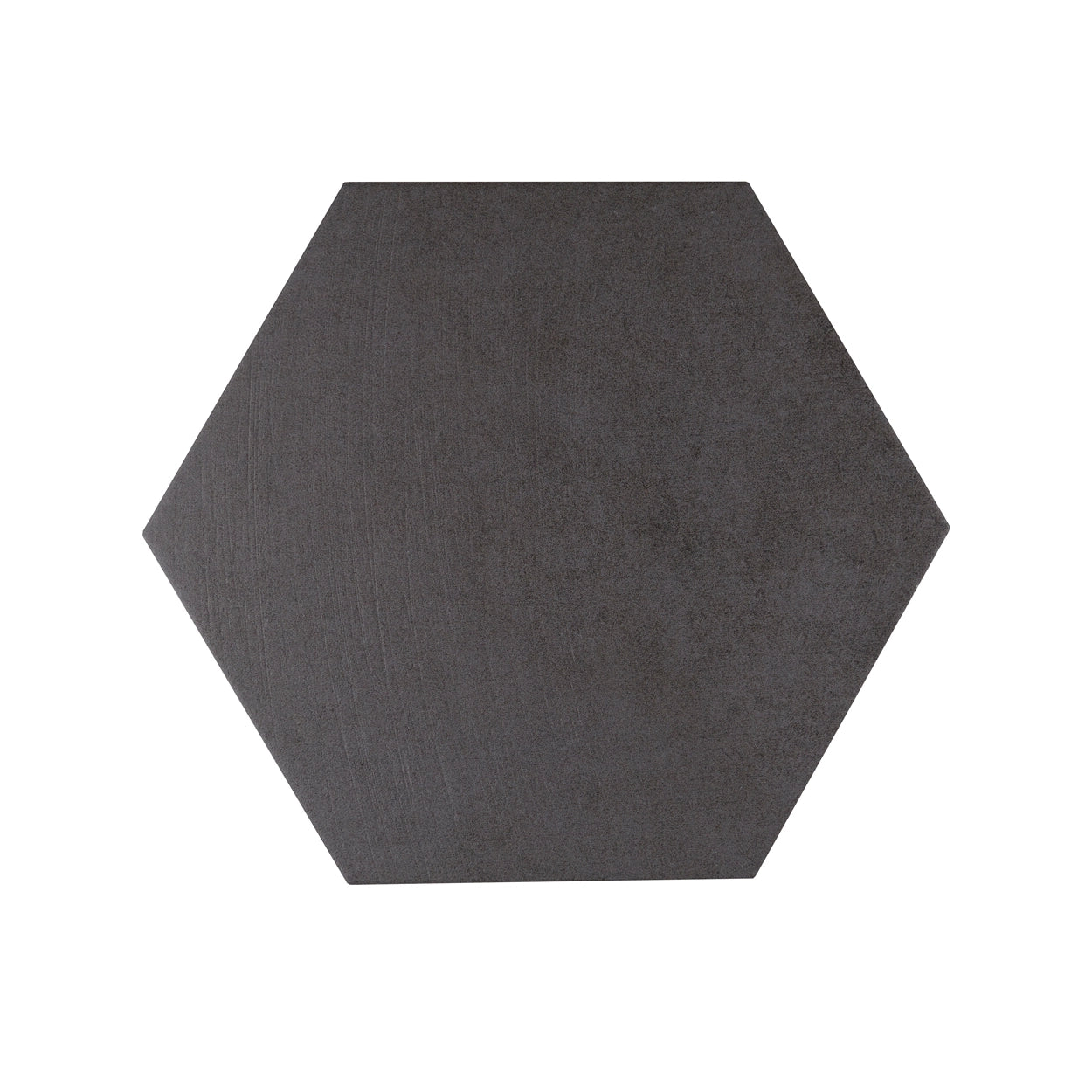 Textura Porcelain Tile – Stamped Concrete Look - Hexagon Anthracite - Glazed-Porcelain Tile  