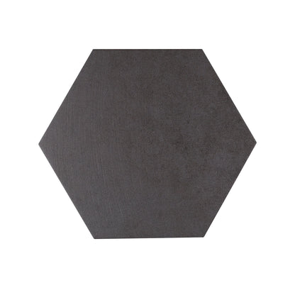 Unique hexagonal porcelain tile adding geometric flair to modern interiors.