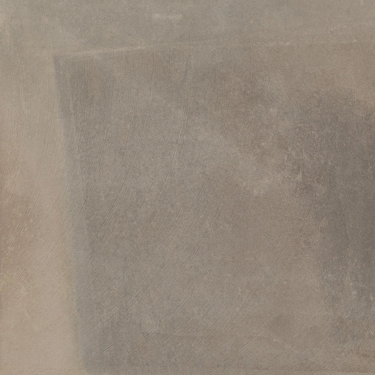 Textura Brown 24×24 matte porcelain tile with a stamped-concrete look.