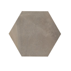 Textura Porcelain Tile – Stamped Concrete Look - Beige Hexagon - Glazed-Porcelain Tile  