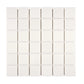 White Thassos Marble 2 x 2 Mosaic