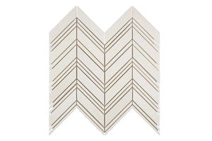 white thassos greek marble chevron mosaic tile commercial and residential interior and exterior shower backsplash countertop deck patio wall floor decorative