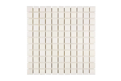 white thassos greek marble mosaic 1 x 1 mosaic tile commercial and residential interior and exterior shower backsplash countertop deck patio wall floor decorative