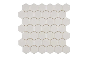 white thassos greek marble 2 inch hexagon mosaic tile commercial and residential interior and exterior shower backsplash countertop deck patio wall floor decorative