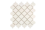 white thassos greek marble mosaic arabesque or lantern mosaic tile commercial and residential interior and exterior shower backsplash countertop deck patio wall floor decorative