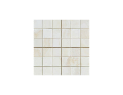 Vanilla Onyx Stone 2 x 2 Mosaic Tile Polished