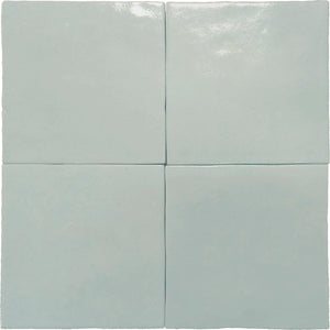 Oasis Green semi-gloss ceramic tile in 4x4 size, providing vibrant color for accent walls.