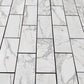 Calacatta Gold Marble 12x24 Tile – Honed Finish – Contemporary Matte Finish