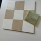 Crema Marfil Bianco Dolomite Checkerboard Tiles Polished or Honed