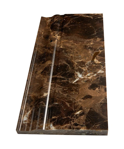 Emperador Dark Marble BaseBoard - Liner  