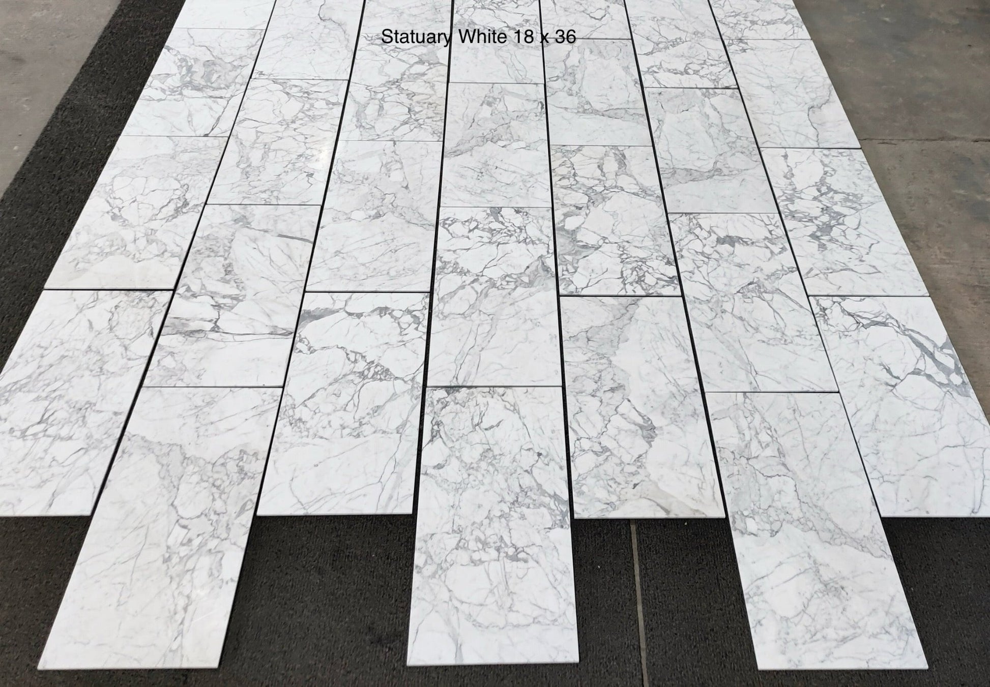 italian statuary white marble tile