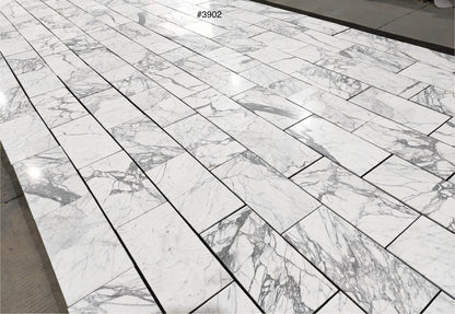 Statuary White Marble, Commercial and Residential Interior, Indoor, Shower, Countertop, Backsplash, Bathroom, Kitchen Tile