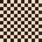 Lucienne Checkerboard Zellige Tile displayed in a 45-degree diamond layout featuring Espresso and Ivory Moroccan Zellige.