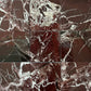 Rojo Alicante Ivory Travertine Vein Cut Checkerboard Tiles Polished or Honed