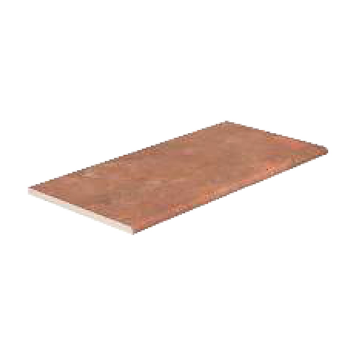 Cotto porcelain one-piece pool coping