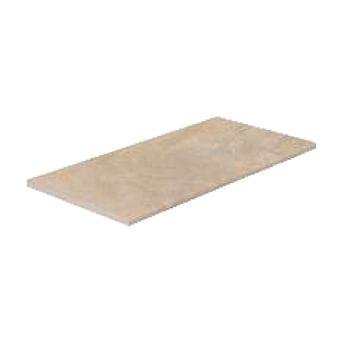 Pool Garden Beige porcelain slot overflow edge tile, 13x26 in.