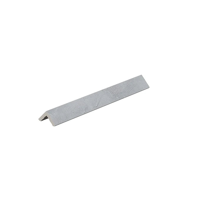 SeraPool Relax Cemento Grey porcelain corner piece for clean 90-degree pool edge and trim transitions.