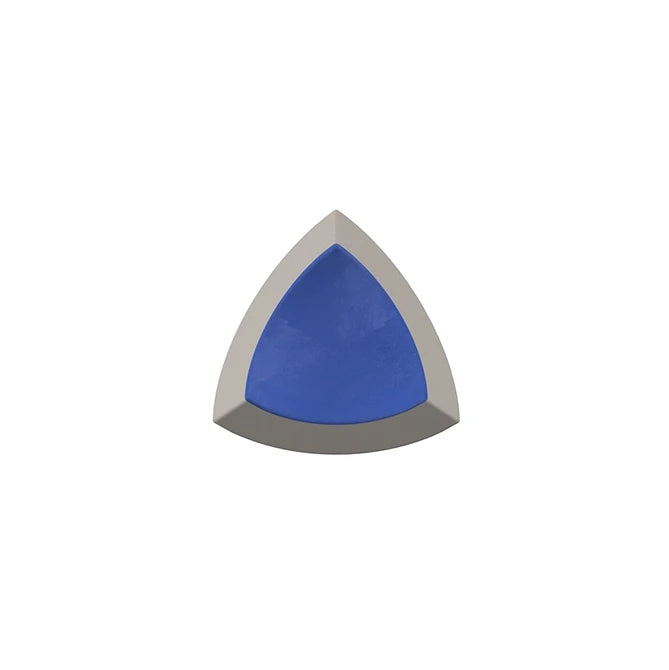 SeraPool Relax Pastel Cobalt concave inside corner porcelain pool trim