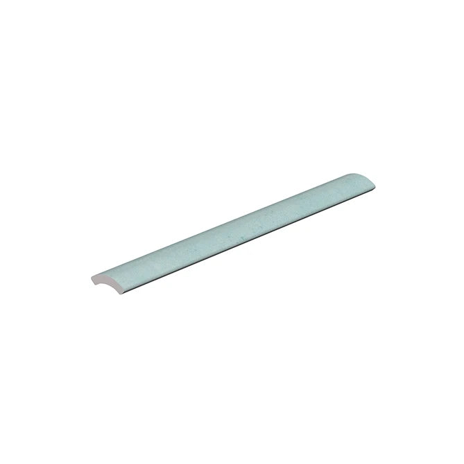 SeraPool Relax Pastel Turquoise convex porcelain trim for pool and spa transitions