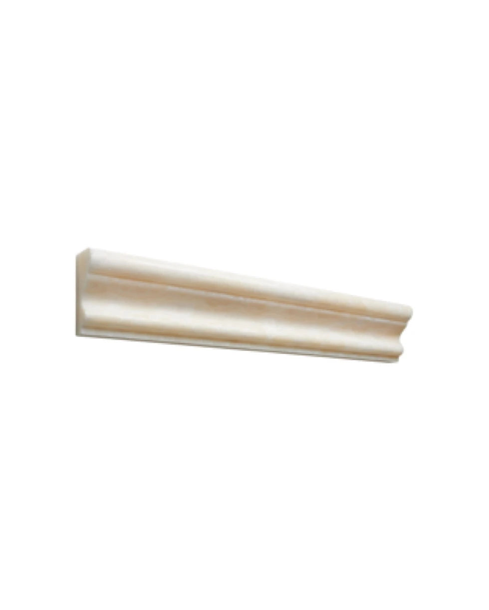 Vanilla Onyx Stone 2 x 12 Milano Molding Polished - Liner  